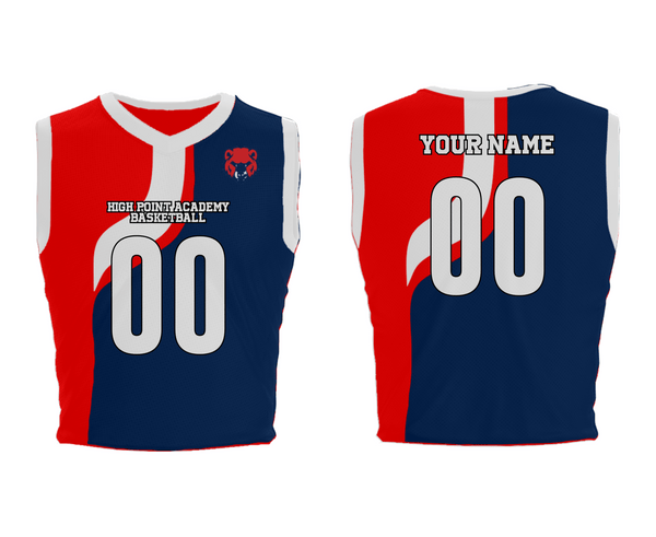 Mens Basketball Jersey, High Point Academy Basketball, Women's Basketball, Teamtime, Team time, sublimation, custom sports apparel, team uniforms, spirit wear, spiritwear, sports uniforms, custom shirts, team store, custom team store, fundraiser sports, apparel fundraiser