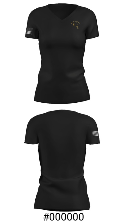 Glenbard North High School Gymnastics 54289097 Women's Short Sleeve V-neck Shirt - 21