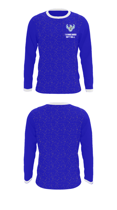 Thunderbird Softball 15197780 Long Sleeve Performance Shirt - 33