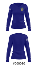 Crookston High School Ice Hockey 97564219 Women's Long Sleeve V-neck Shirt - 20