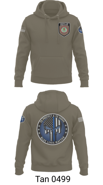 Policía Municipal de Carolina 96327149 Hoodie - 74