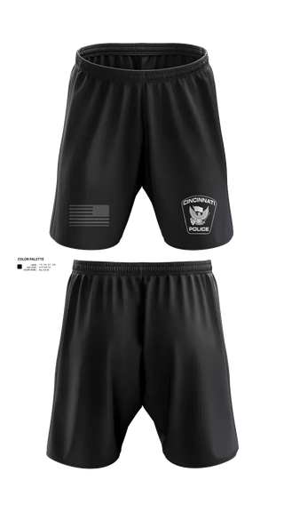 Athletic Shorts With Pockets, Cincinnati Police Marine Patrol, Police, Teamtime, Team time, sublimation, custom sports apparel, team uniforms, spirit wear, spiritwear, sports uniforms, custom shirts, team store, custom team store, fundraiser sports, apparel fundraiser