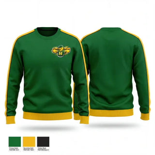 Crew Neck Sweatshirt, Hillsdale Hawks, Baseball, Teamtime, Team time, sublimation, custom sports apparel, team uniforms, spirit wear, spiritwear, sports uniforms, custom shirts, team store, custom team store, fundraiser sports, apparel fundraiser