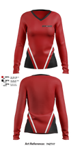 Storm Women's Long Sleeve V-neck Shirt - 11