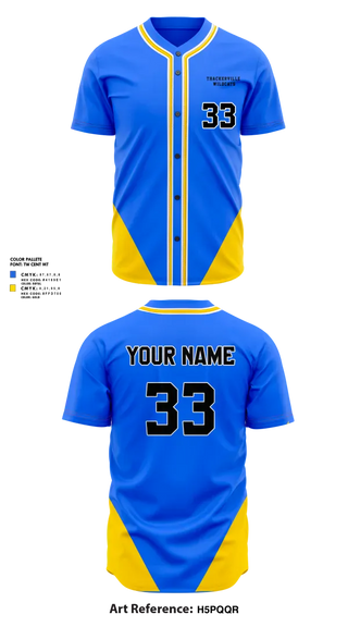 Full Button Baseball Jersey, Thackerville Wildcats, Baseball, Teamtime, Team time, sublimation, custom sports apparel, team uniforms, spirit wear, spiritwear, sports uniforms, custom shirts, team store, custom team store, fundraiser sports, apparel fundraiser