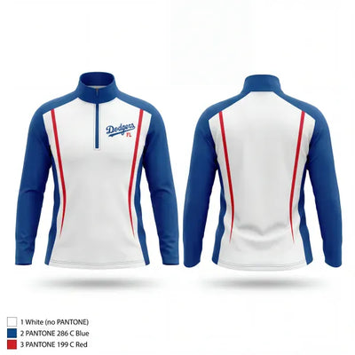 FL Dodgers 13U 72957499 Quarter Zip Jacket - 1