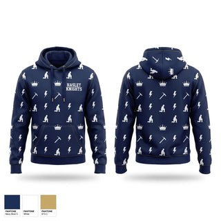Hoodie, Haslet Knights, Baseball, Teamtime, Team time, sublimation, custom sports apparel, team uniforms, spirit wear, spiritwear, sports uniforms, custom shirts, team store, custom team store, fundraiser sports, apparel fundraiser