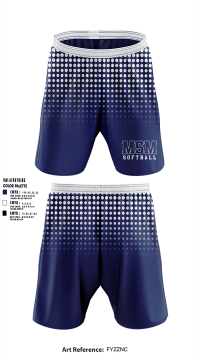 Mount Saint Mary  Athletic Shorts With Pockets - 1
