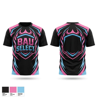 Short Sleeve Performance Shirt, BAU SELECT, Men's Basketball, Teamtime, Team time, sublimation, custom sports apparel, team uniforms, spirit wear, spiritwear, sports uniforms, custom shirts, team store, custom team store, fundraiser sports, apparel fundraiser