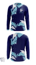 Fairfax Stampede Boys Basketball Long Sleeve Performance Shirt 100