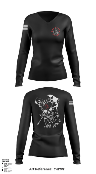 Women's Long Sleeve Vneck Shirt, 386th ECES/CEF, Fire Department, Teamtime, Team time, sublimation, custom sports apparel, team uniforms, spirit wear, spiritwear, sports uniforms, custom shirts, team store, custom team store, fundraiser sports, apparel fundraiser