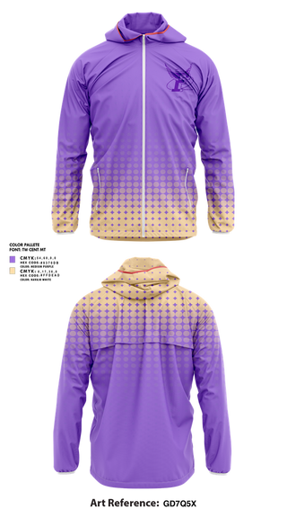 Windbreaker, The Charlotte Flights, Track & Field, Teamtime, Team time, sublimation, custom sports apparel, team uniforms, spirit wear, spiritwear, sports uniforms, custom shirts, team store, custom team store, fundraiser sports, apparel fundraiser