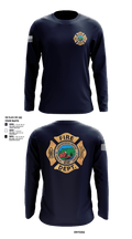 Cedar Bluff Fire Department 52852385 Long Sleeve Performance Shirt - 25