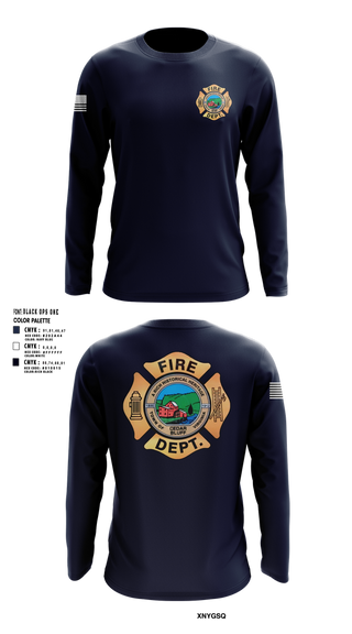 Long Sleeve Performance Shirt, Cedar Bluff Fire Department, Fire Department, Teamtime, Team time, sublimation, custom sports apparel, team uniforms, spirit wear, spiritwear, sports uniforms, custom shirts, team store, custom team store, fundraiser sports, apparel fundraiser