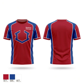 Short Sleeve Performance Shirt, Wootton Patriots, Cheer, Teamtime, Team time, sublimation, custom sports apparel, team uniforms, spirit wear, spiritwear, sports uniforms, custom shirts, team store, custom team store, fundraiser sports, apparel fundraiser