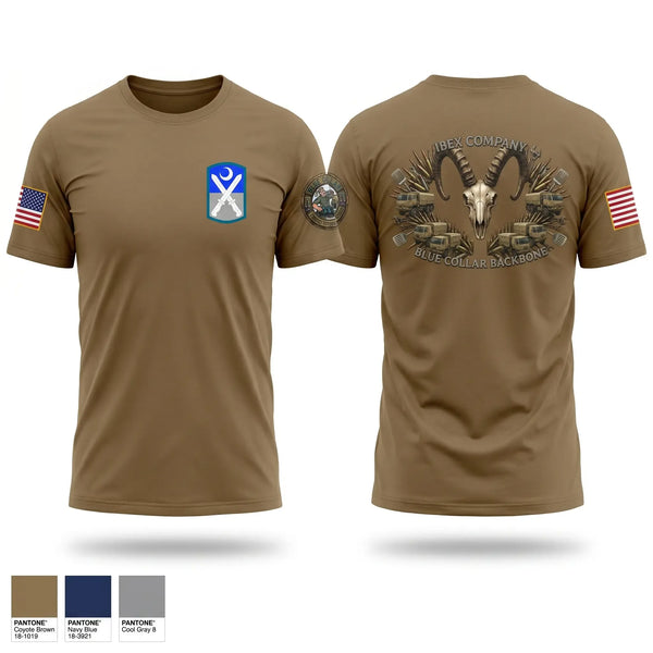 Old School Cotton Feel Shirt, I co 237th, Army, Teamtime, Team time, sublimation, custom sports apparel, team uniforms, spirit wear, spiritwear, sports uniforms, custom shirts, team store, custom team store, fundraiser sports, apparel fundraiser