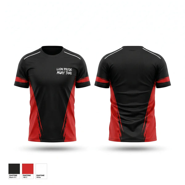 Soft Poly Tee Cotton Like Feel, Lion Pryde Muay thai, , Teamtime, Team time, sublimation, custom sports apparel, team uniforms, spirit wear, spiritwear, sports uniforms, custom shirts, team store, custom team store, fundraiser sports, apparel fundraiser
