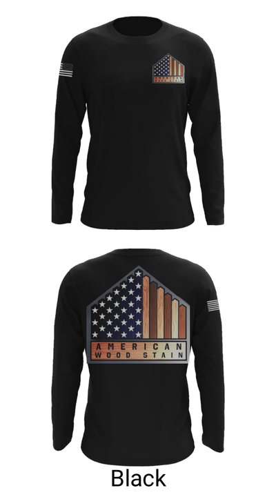 American Wood Stain 64008333 Long Sleeve Performance Shirt - 11