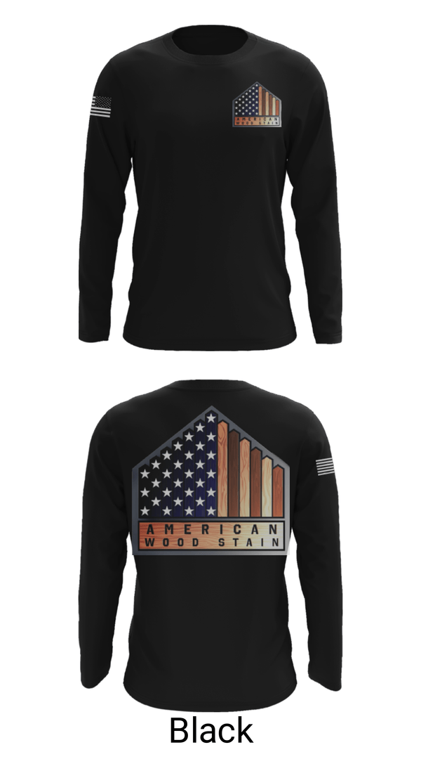 Long Sleeve Performance Shirt, American Wood StainAmerican Wood Stain, , Teamtime, Team time, sublimation, custom sports apparel, team uniforms, spirit wear, spiritwear, sports uniforms, custom shirts, team store, custom team store, fundraiser sports, apparel fundraiser