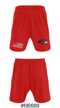 Frontier Senior High School Wrestling 68856248 Athletic Shorts With Pockets - 15