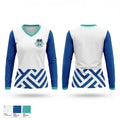 NewSouth Softball League 28682888 Women's Long Sleeve V-neck Shirt - 1