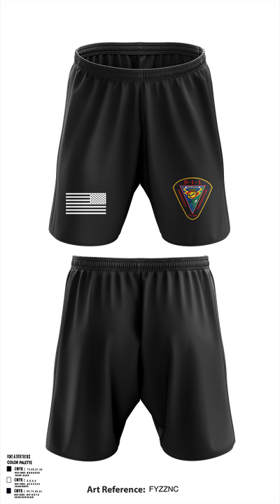 MCAS Miramar Emergency Dispatch Athletic Shorts With Pockets - 6