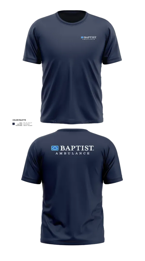 Short Sleeve Performance Shirt, Baptist EMS, EMS/EMT, Teamtime, Team time, sublimation, custom sports apparel, team uniforms, spirit wear, spiritwear, sports uniforms, custom shirts, team store, custom team store, fundraiser sports, apparel fundraiser