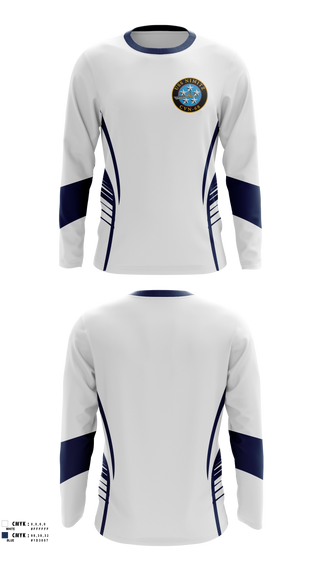 Long Sleeve Performance Shirt, USS NIMITZ, Men's Soccer, Teamtime, Team time, sublimation, custom sports apparel, team uniforms, spirit wear, spiritwear, sports uniforms, custom shirts, team store, custom team store, fundraiser sports, apparel fundraiser