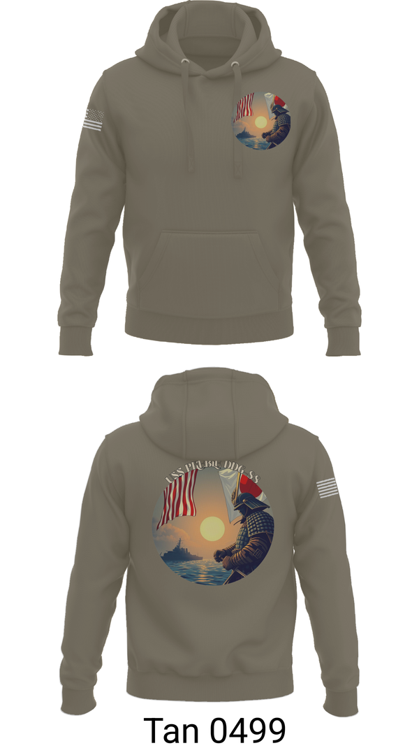 Hoodie, Uss Preble DDG 88, , Teamtime, Team time, sublimation, custom sports apparel, team uniforms, spirit wear, spiritwear, sports uniforms, custom shirts, team store, custom team store, fundraiser sports, apparel fundraiser