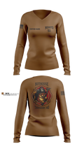 NDWFD 51 Women's Long Sleeve V-neck Shirt - 5
