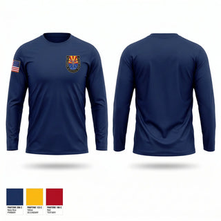 Long Sleeve Performance Shirt, Patagonia volunteer fire and rescue, Fire Department, Teamtime, Team time, sublimation, custom sports apparel, team uniforms, spirit wear, spiritwear, sports uniforms, custom shirts, team store, custom team store, fundraiser sports, apparel fundraiser