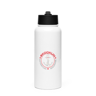 Skookum Adventure Machine 86338341 Stainless Steel Water Bottle with a Straw Lid