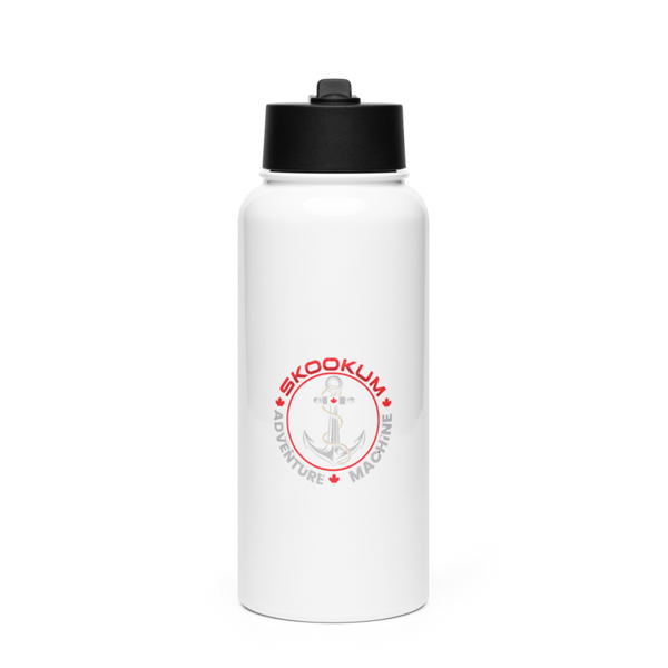 Skookum Adventure Machine 86338341 Stainless Steel Water Bottle with a Straw Lid