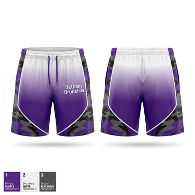 Bethany Bronchos Athletic Shorts With Pockets - 1