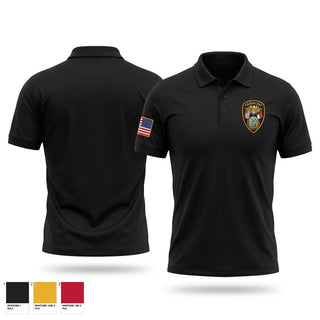 Short Sleeve Performance Polo, Fairmont Police Department, Police, Teamtime, Team time, sublimation, custom sports apparel, team uniforms, spirit wear, spiritwear, sports uniforms, custom shirts, team store, custom team store, fundraiser sports, apparel fundraiser