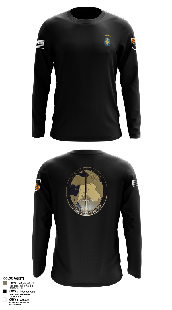 Long Sleeve Performance Shirt, 5th Special Forces Group, , Teamtime, Team time, sublimation, custom sports apparel, team uniforms, spirit wear, spiritwear, sports uniforms, custom shirts, team store, custom team store, fundraiser sports, apparel fundraiser