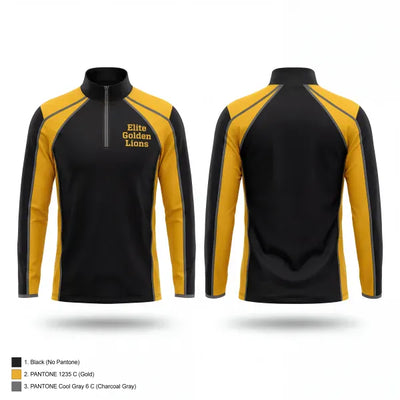 Elite Golden Lions 24741993 Quarter Zip Jacket - 1