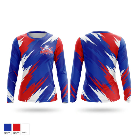 Long Sleeve Performance Shirt, NorCal Diamond Dogs, Softball, Teamtime, Team time, sublimation, custom sports apparel, team uniforms, spirit wear, spiritwear, sports uniforms, custom shirts, team store, custom team store, fundraiser sports, apparel fundraiser