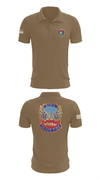 Short Sleeve Performance Polo, HHC/128th Aviation Brigade, , Teamtime, Team time, sublimation, custom sports apparel, team uniforms, spirit wear, spiritwear, sports uniforms, custom shirts, team store, custom team store, fundraiser sports, apparel fundraiser