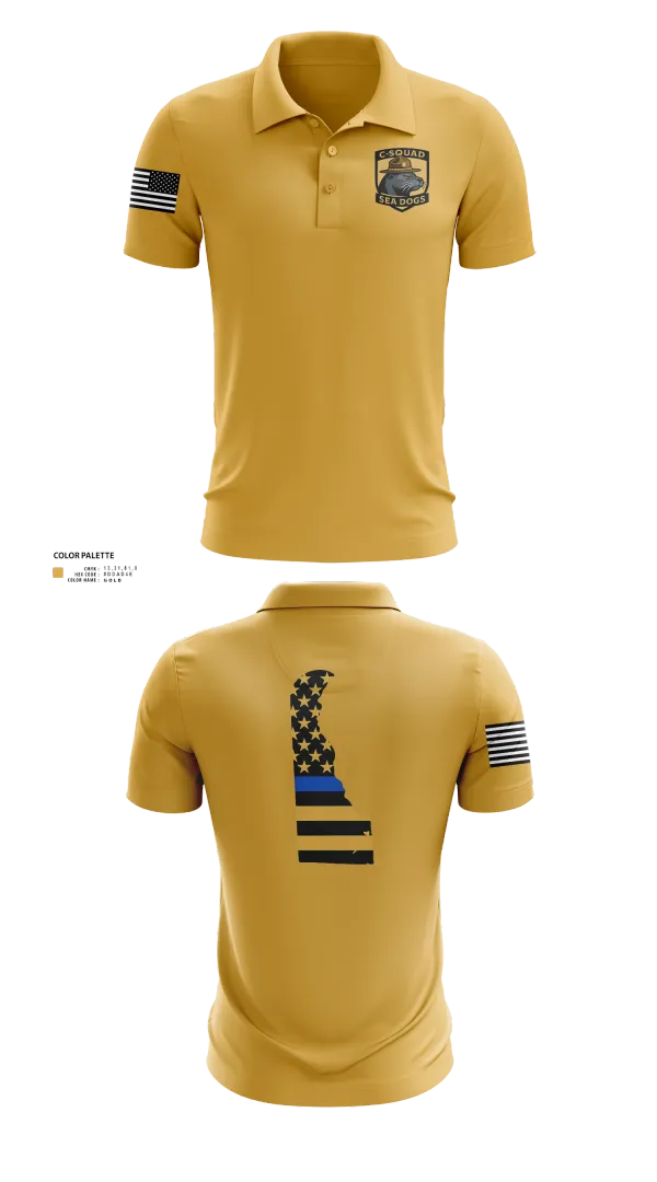 Short Sleeve Performance Polo, C-Squad, Police, Teamtime, Team time, sublimation, custom sports apparel, team uniforms, spirit wear, spiritwear, sports uniforms, custom shirts, team store, custom team store, fundraiser sports, apparel fundraiser