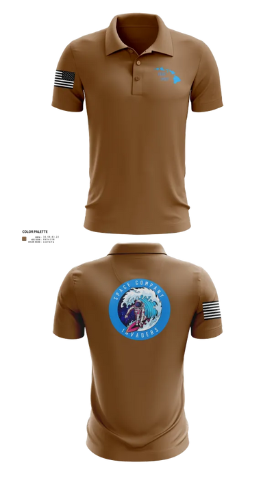 Space Company 60044463 Short Sleeve Performance Polo - 22