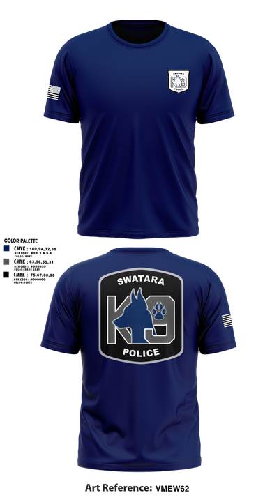 Swatara K9 68594895 Short Sleeve Performance Shirt - 1