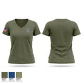 Haughton Police Department Women's Short Sleeve V-neck Shirt - 1