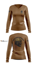 1136th MP Co 54858504 Women's Long Sleeve V-neck Shirt - 3