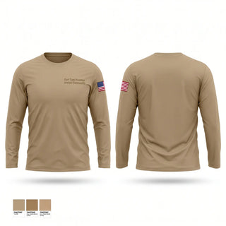 Long Sleeve Performance Shirt, Fort Sam Houston Jewish Community, Army, Teamtime, Team time, sublimation, custom sports apparel, team uniforms, spirit wear, spiritwear, sports uniforms, custom shirts, team store, custom team store, fundraiser sports, apparel fundraiser