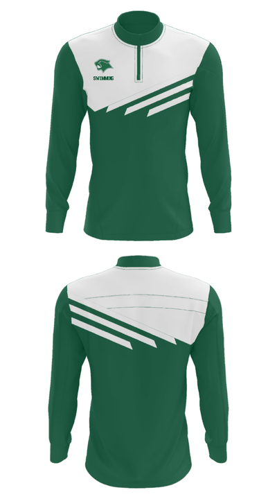 Westland High School Swimming 16127862 Quarter Zip Jacket - 30