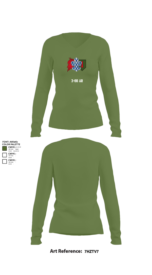 Womens Long Sleeve Vneck Shirt, 3-66 AR, , Teamtime, Team time, sublimation, custom sports apparel, team uniforms, spirit wear, spiritwear, sports uniforms, custom shirts, team store, custom team store, fundraiser sports, apparel fundraiser