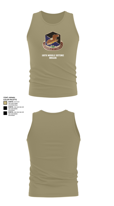 100th Missile Defense Brigade 43971287 Tank Top - 99