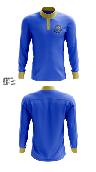 Quarter Zip Jacket, FPYC Basketball, Men's Basketball, Teamtime, Team time, sublimation, custom sports apparel, team uniforms, spirit wear, spiritwear, sports uniforms, custom shirts, team store, custom team store, fundraiser sports, apparel fundraiser