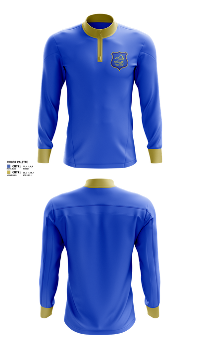 FPYC Basketball 81089771 Quarter Zip Jacket - 2